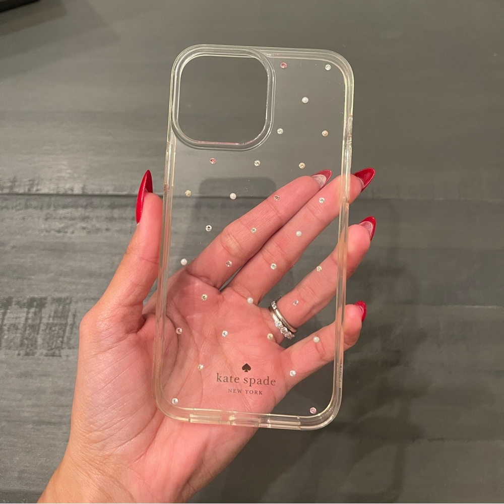 iPhone 12 Pro Max Kate spade gems phone case
